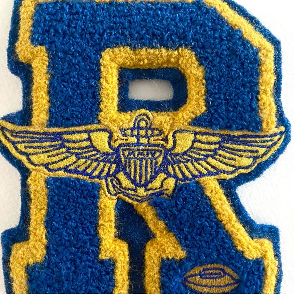 Vintage letterman “R” Rugby Ralph Lauren chenille patch - Picture 2 of 6